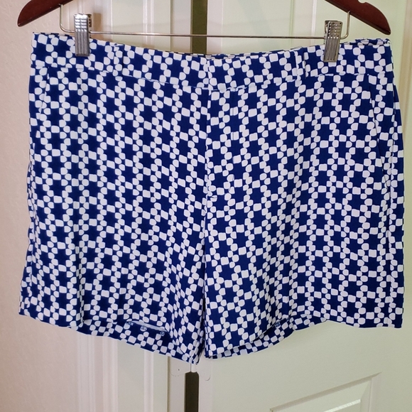 Banana Republic Blue and White Shorts - Picture 1 of 3
